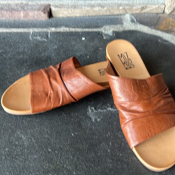 Miz Mooz Leather Slide Sandals - Picture 2 of 3